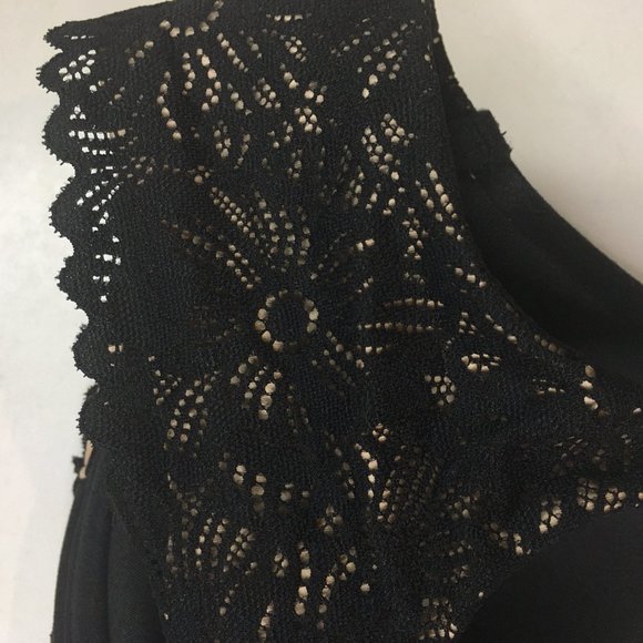 Aerie Lightly Lined Bra Black w/Lace - Picture 3 of 8